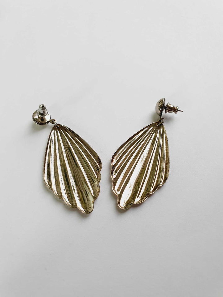 Vintage Silver Toned Statement Earrings