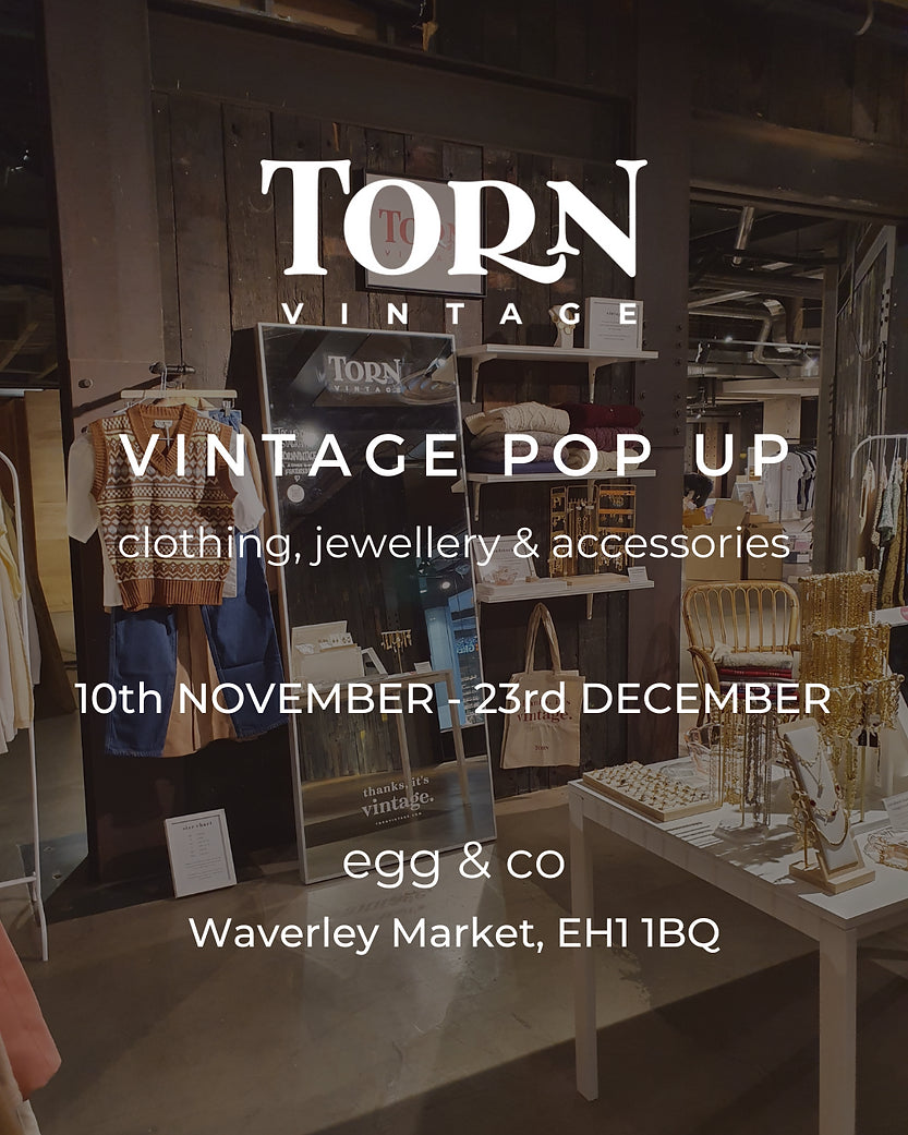 Vintage Pop Up at egg & co (Waverley Market, Edinburgh)