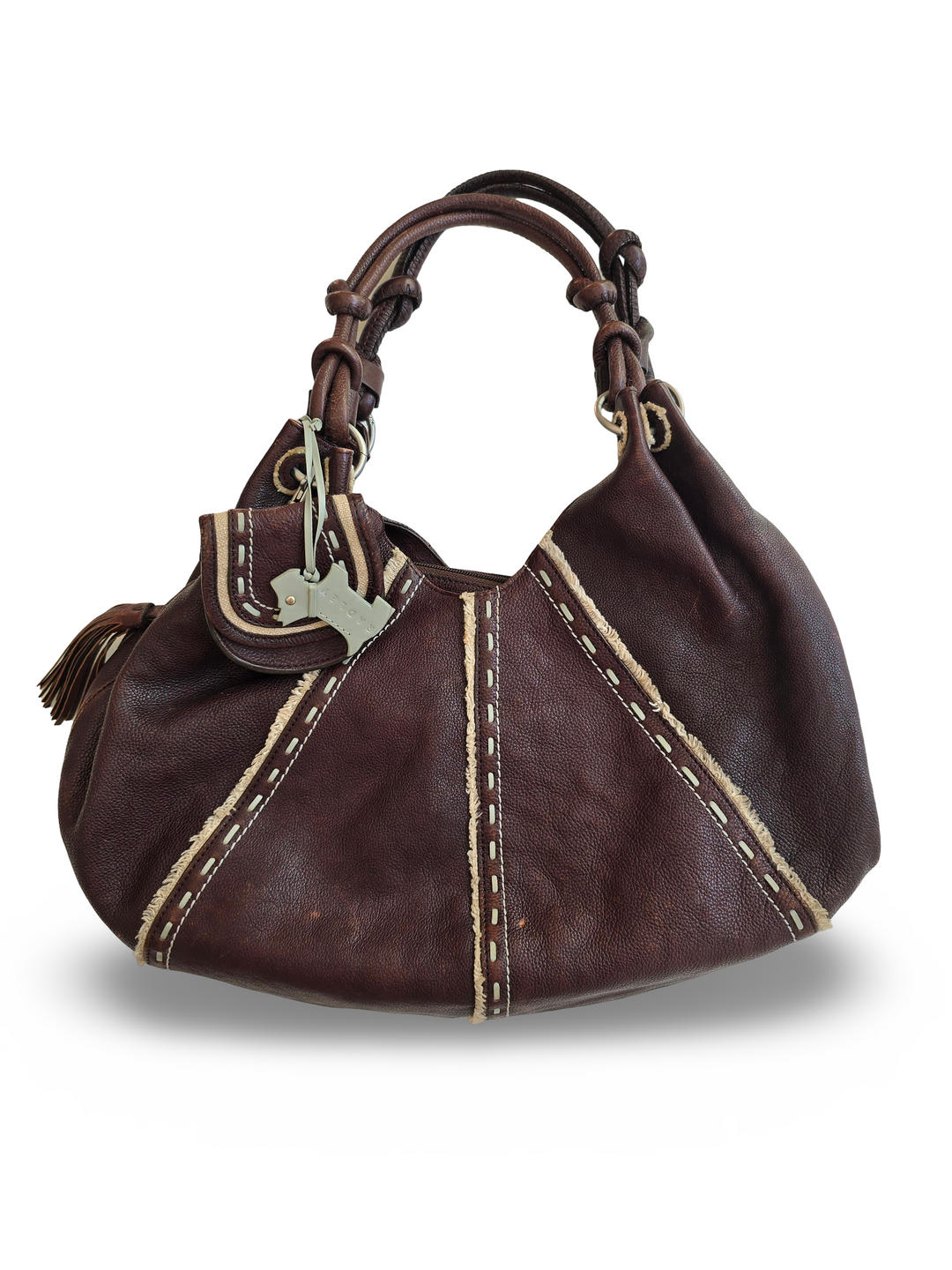 Vintage Radley Brown Leather Handbag – TORN vintage