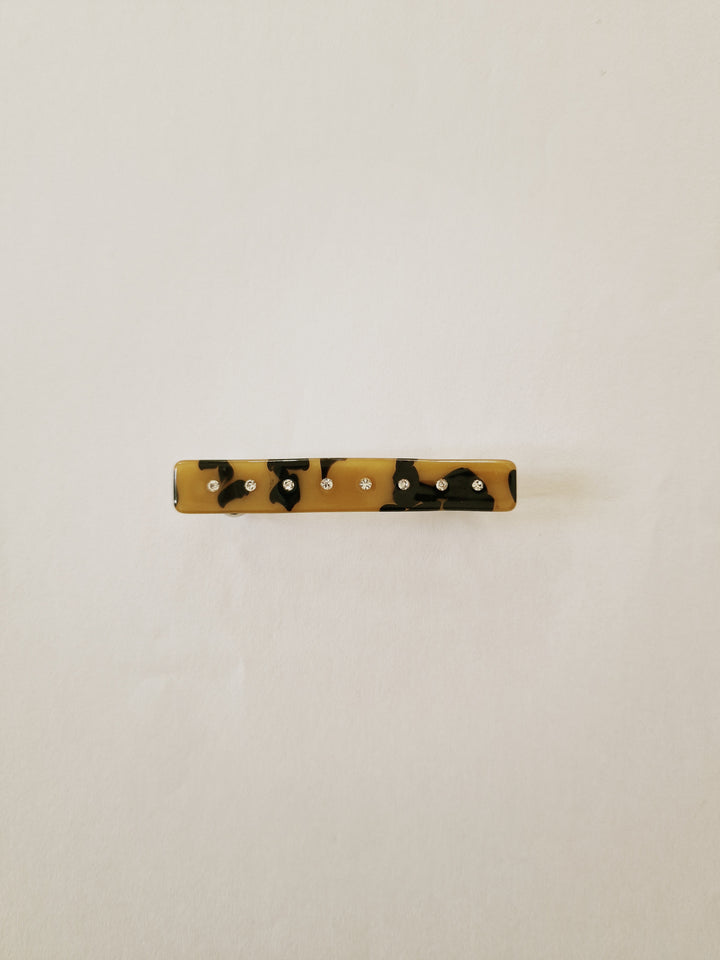 Deadstock Tortoiseshell Barrette Style Hair Clip