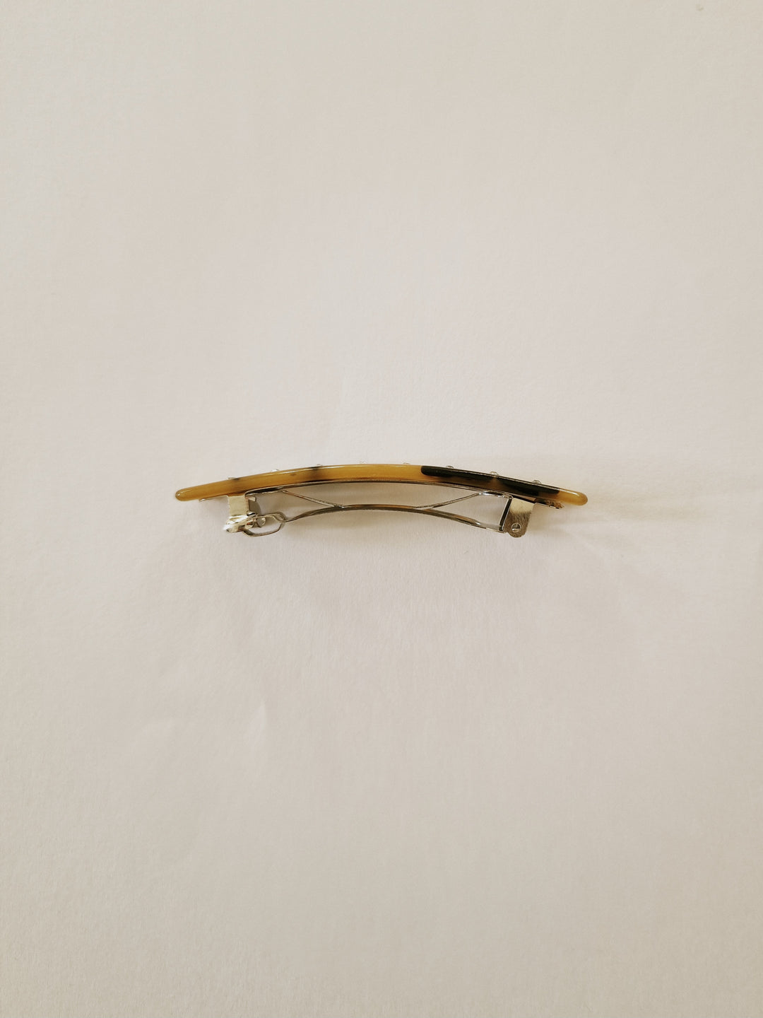 Deadstock Tortoiseshell Barrette Style Hair Clip