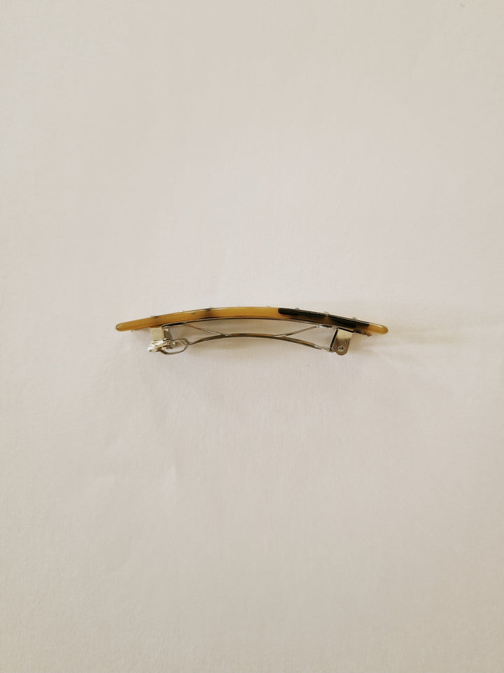 Deadstock Tortoiseshell Barrette Style Hair Clip