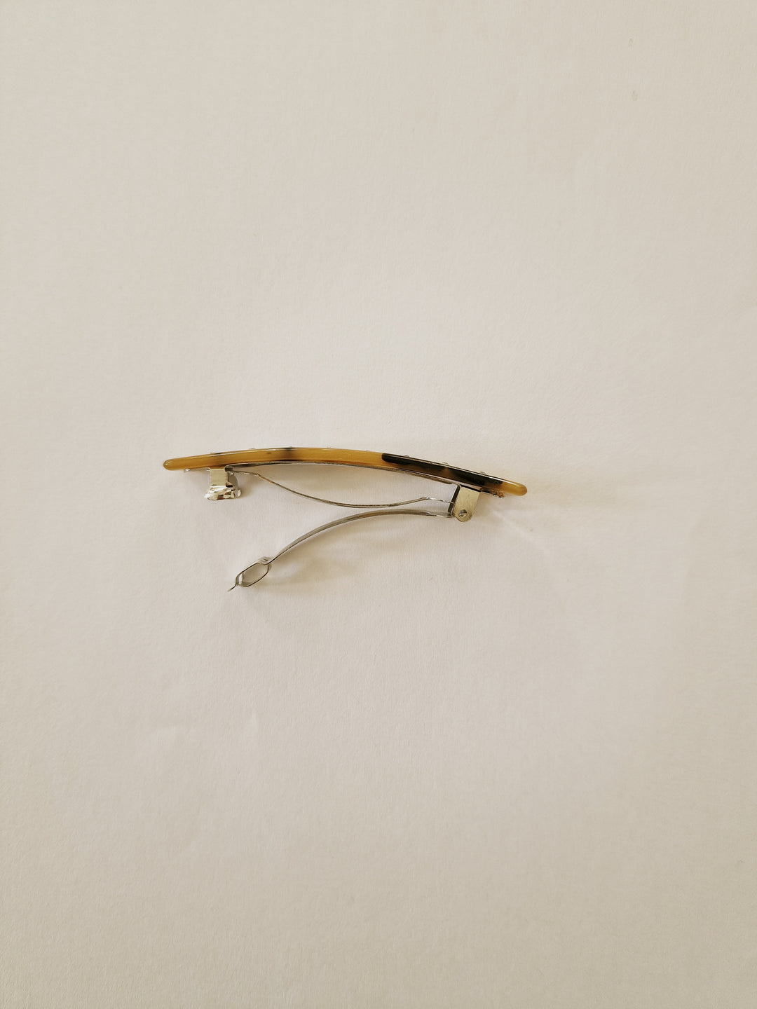 Deadstock Tortoiseshell Barrette Style Hair Clip