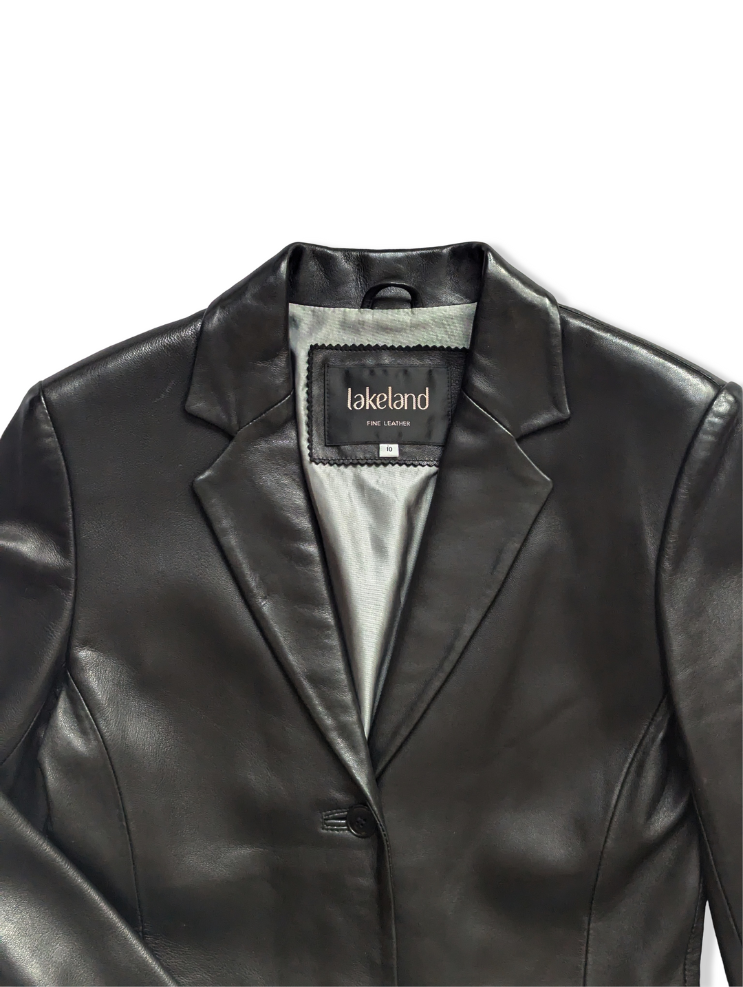 Vintage Black Leather Blazer Jacket - XS – TORN vintage Vintage Black Leather Blazer Jacket - XS – TORN vintage