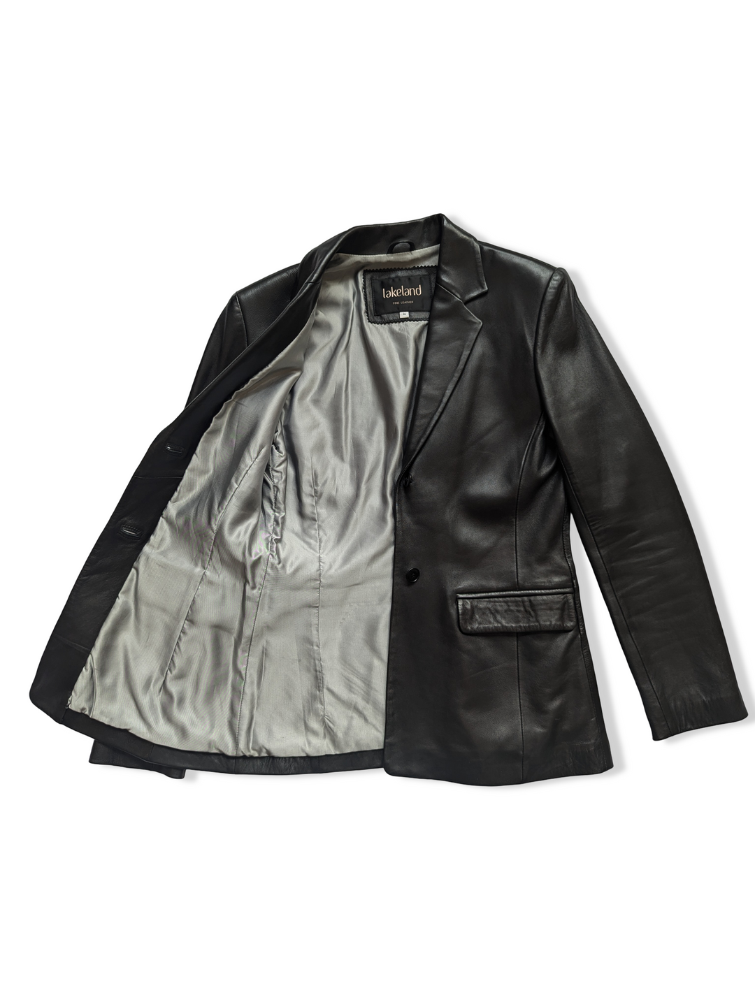 Vintage Black Leather Blazer Jacket - XS – TORN vintage Vintage Black Leather Blazer Jacket - XS – TORN vintage