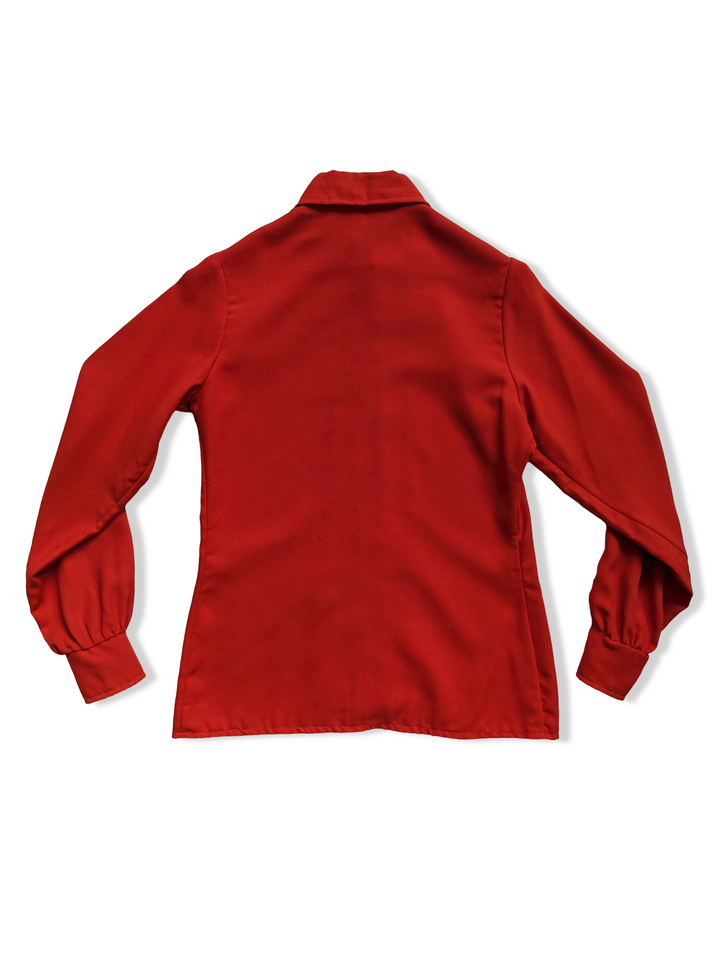 Vintage 70s Red Shirt - XS/S