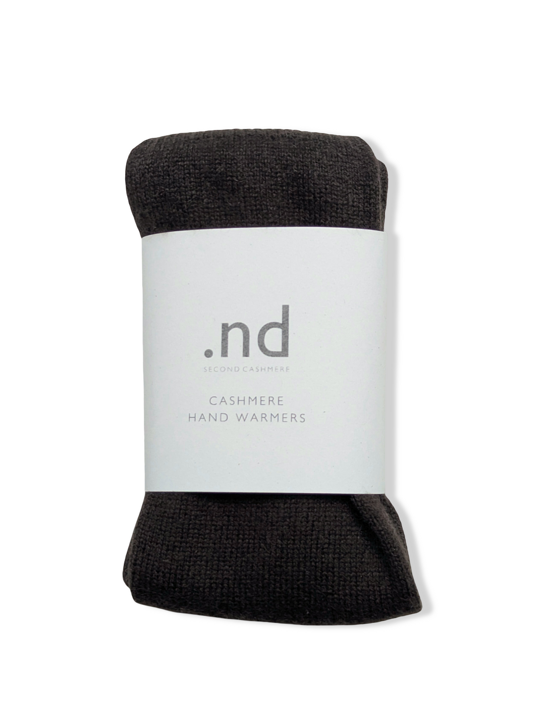 Reworked Cashmere Fingerless Gloves - Brown