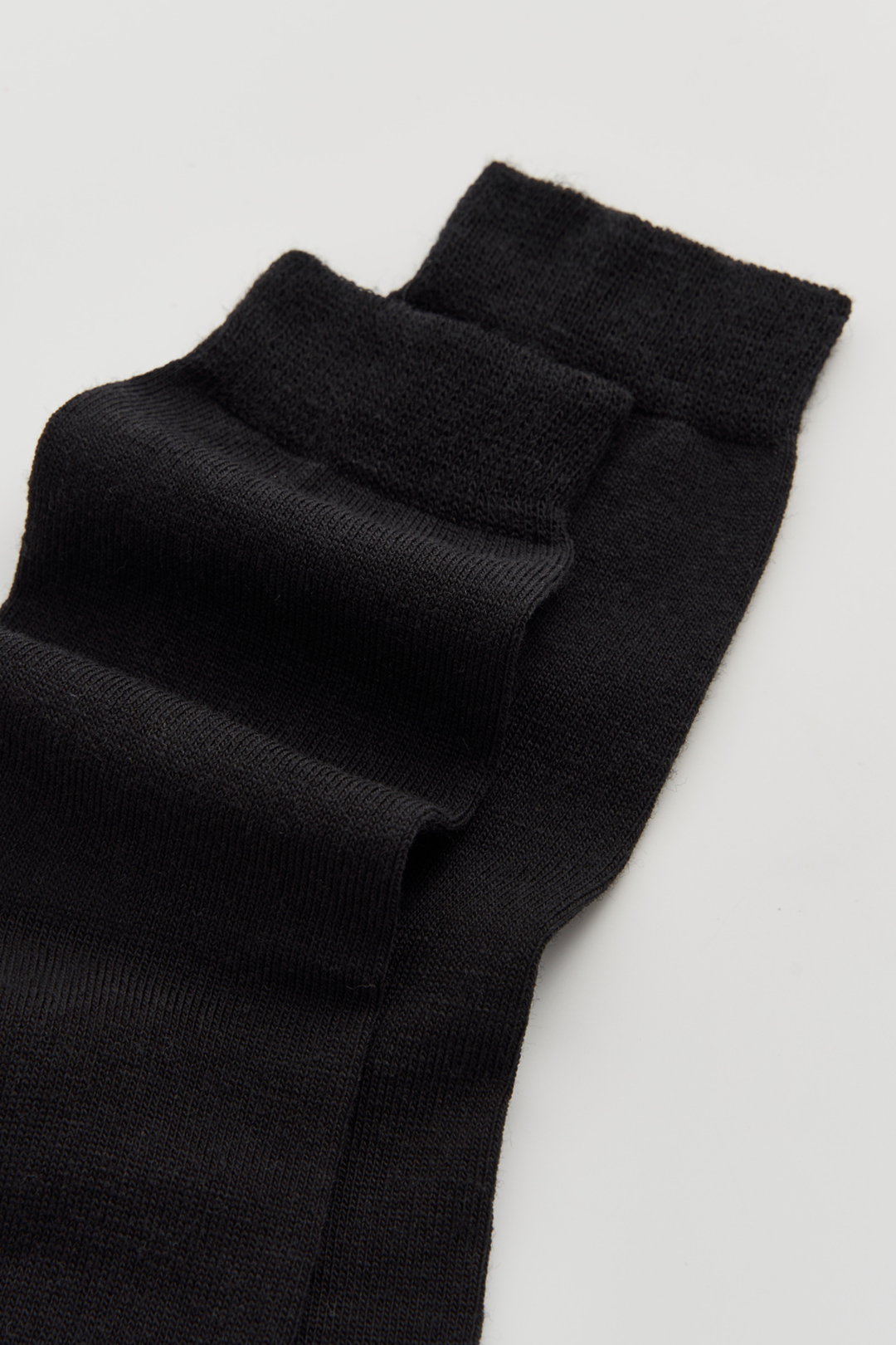 True Black Merino Socks: Small (UK 4-7)