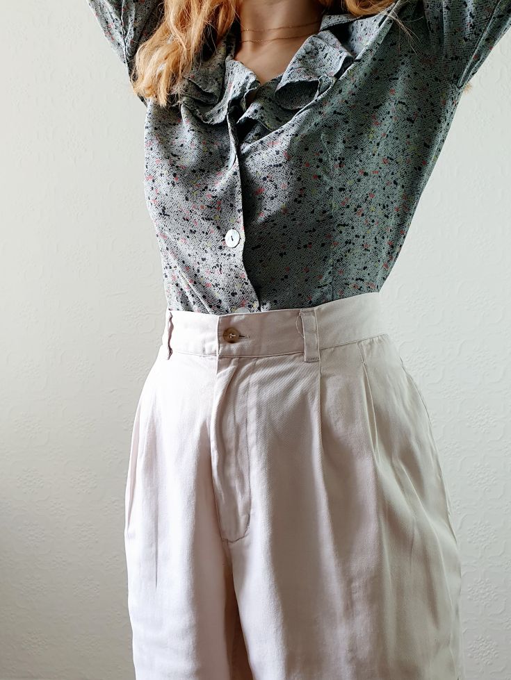 Vintage Cotton Shorts - L