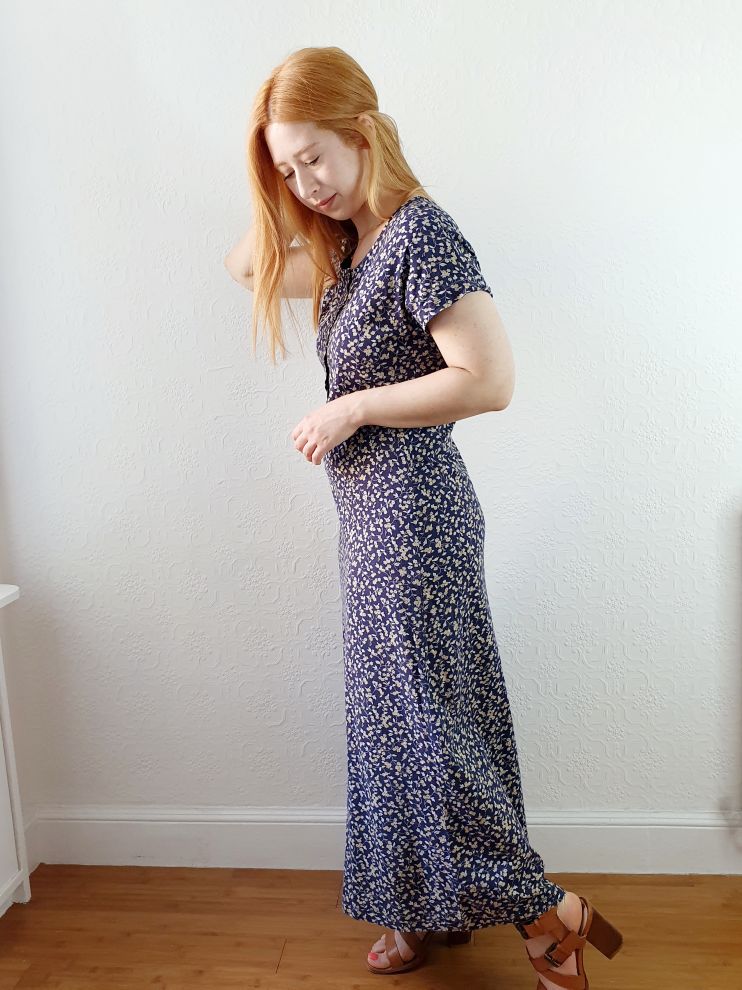 Vintage 90s Floral Ditsy Laura Ashley Dress - S/M TORN vintage Vintage 90s Floral Ditsy Laura Ashley Dress - S/M TORN vintage