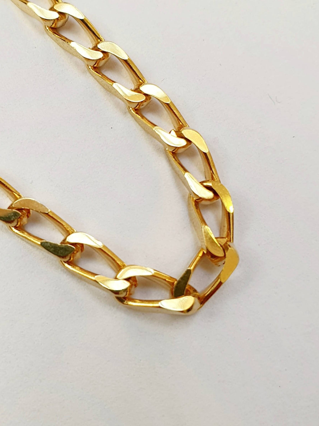 Vintage Gold Plated Chain Necklace