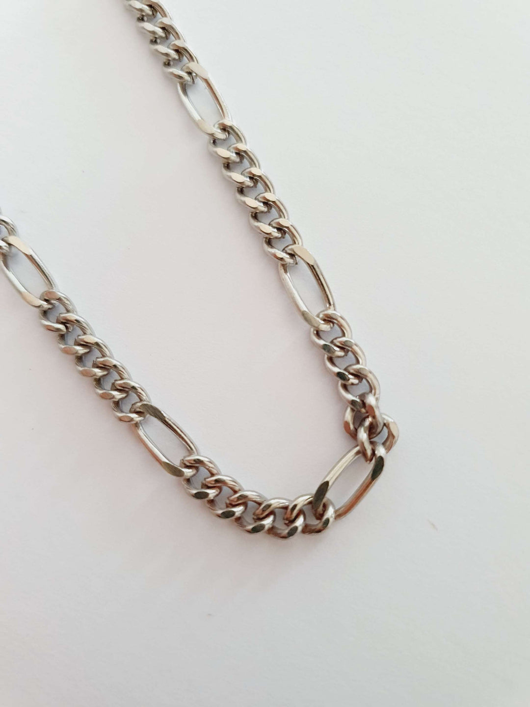 Vintage Silver Plated Chain Necklace