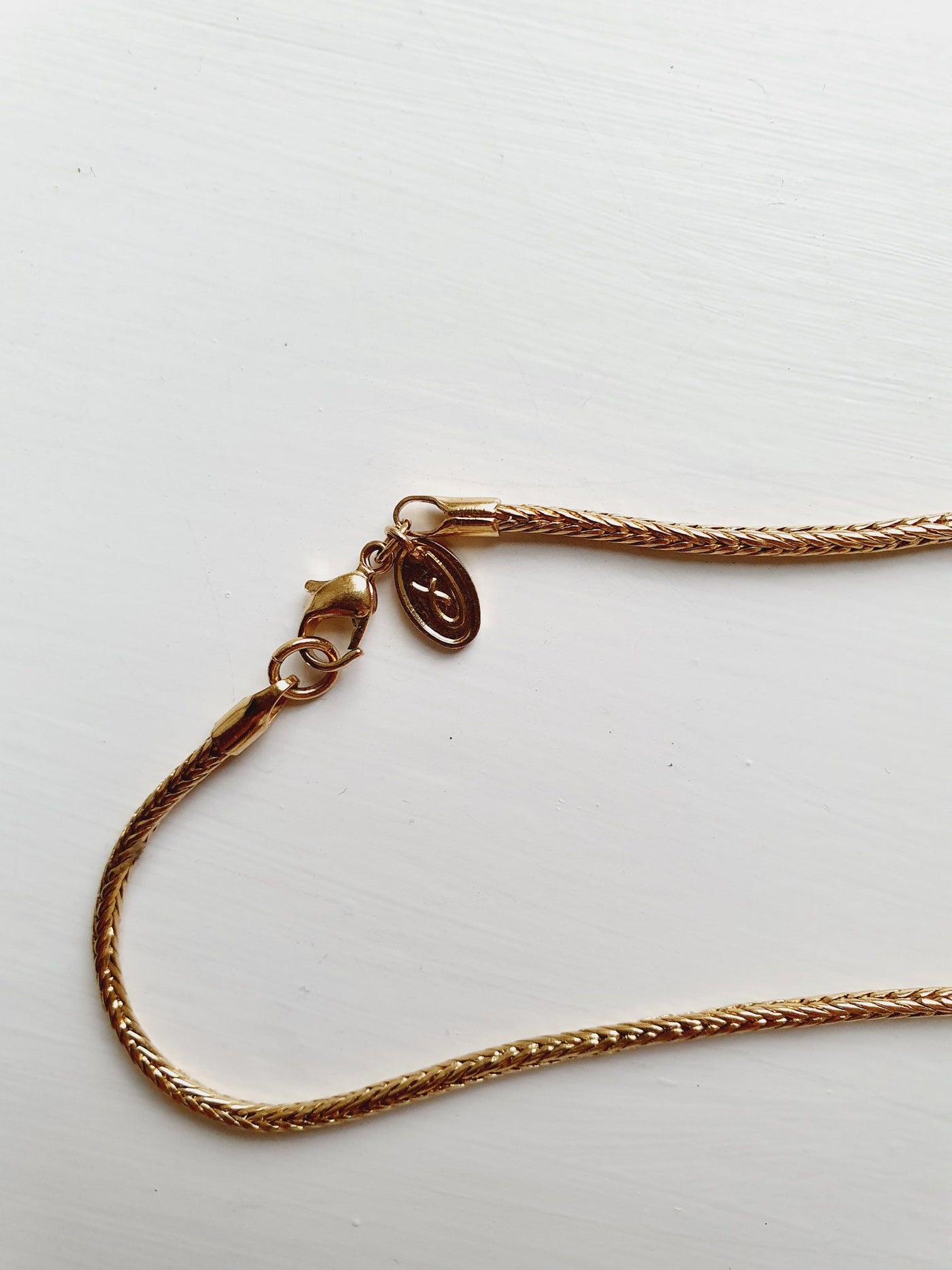 Vintage Round Gold Toned Chain