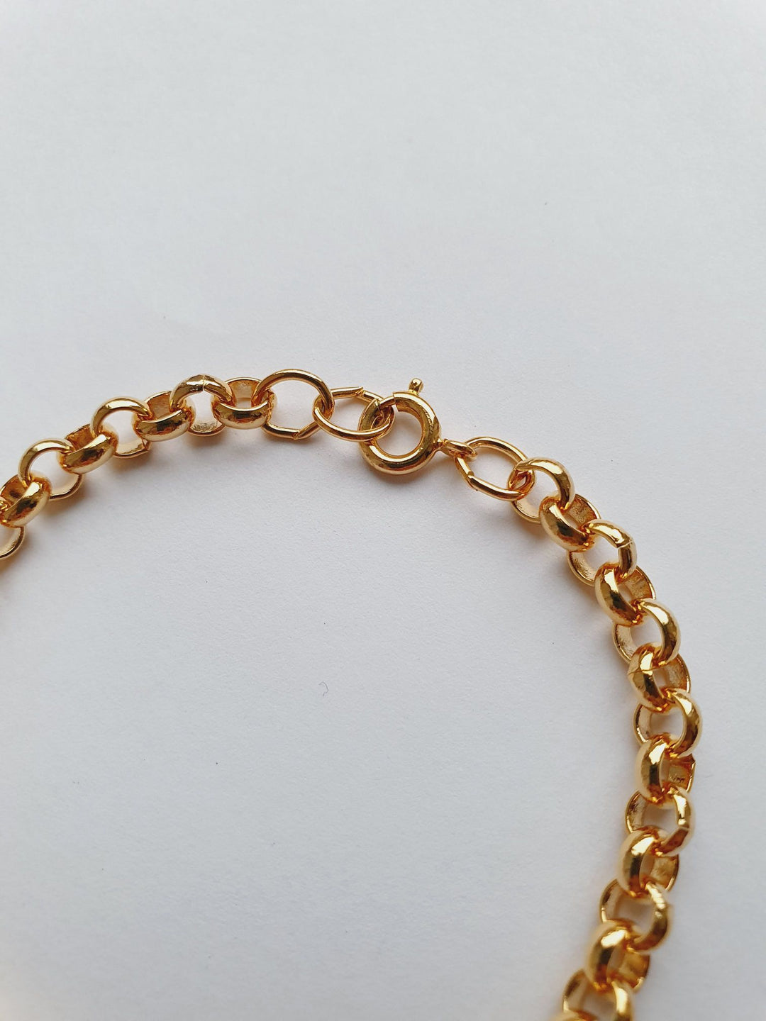 Vintage Gold Plated Rolo Bracelet