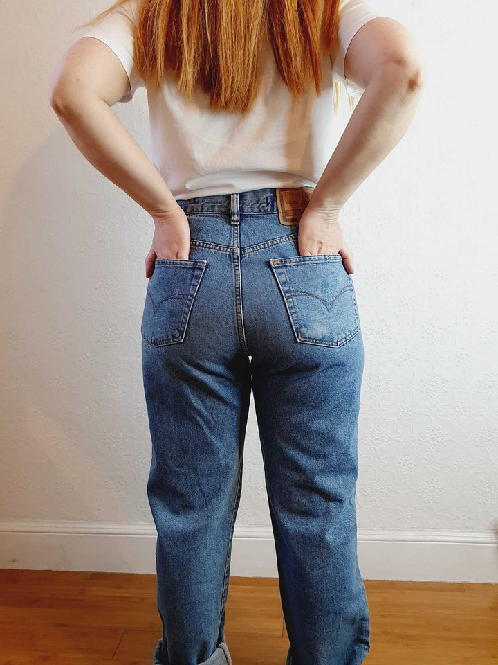 Vintage High Waisted Diesel Jeans - 30W 34L