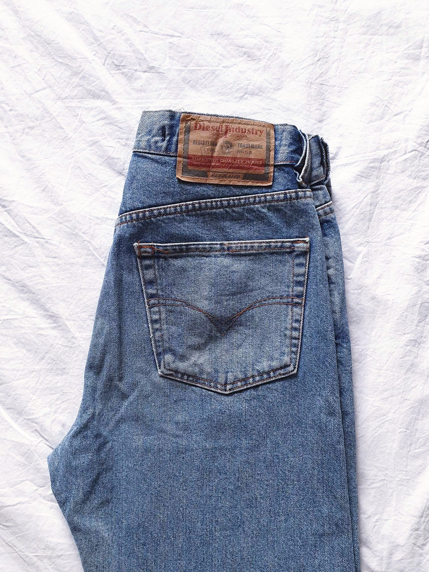 Vintage High Waisted Diesel Jeans - 30W 34L