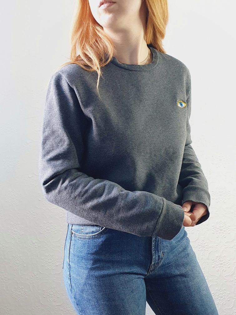 Fleece Lined Sweatshirt - S