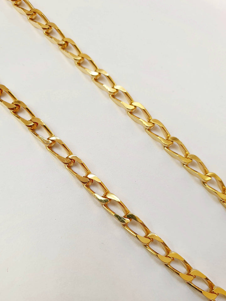 Vintage Gold Plated Chain Necklace