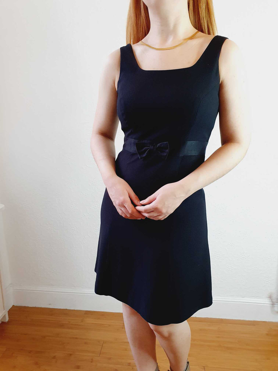 Vintage Laura Ashley Little Black Dress - XS/S TORN vintage Vintage Laura Ashley Little Black Dress - XS/S TORN vintage