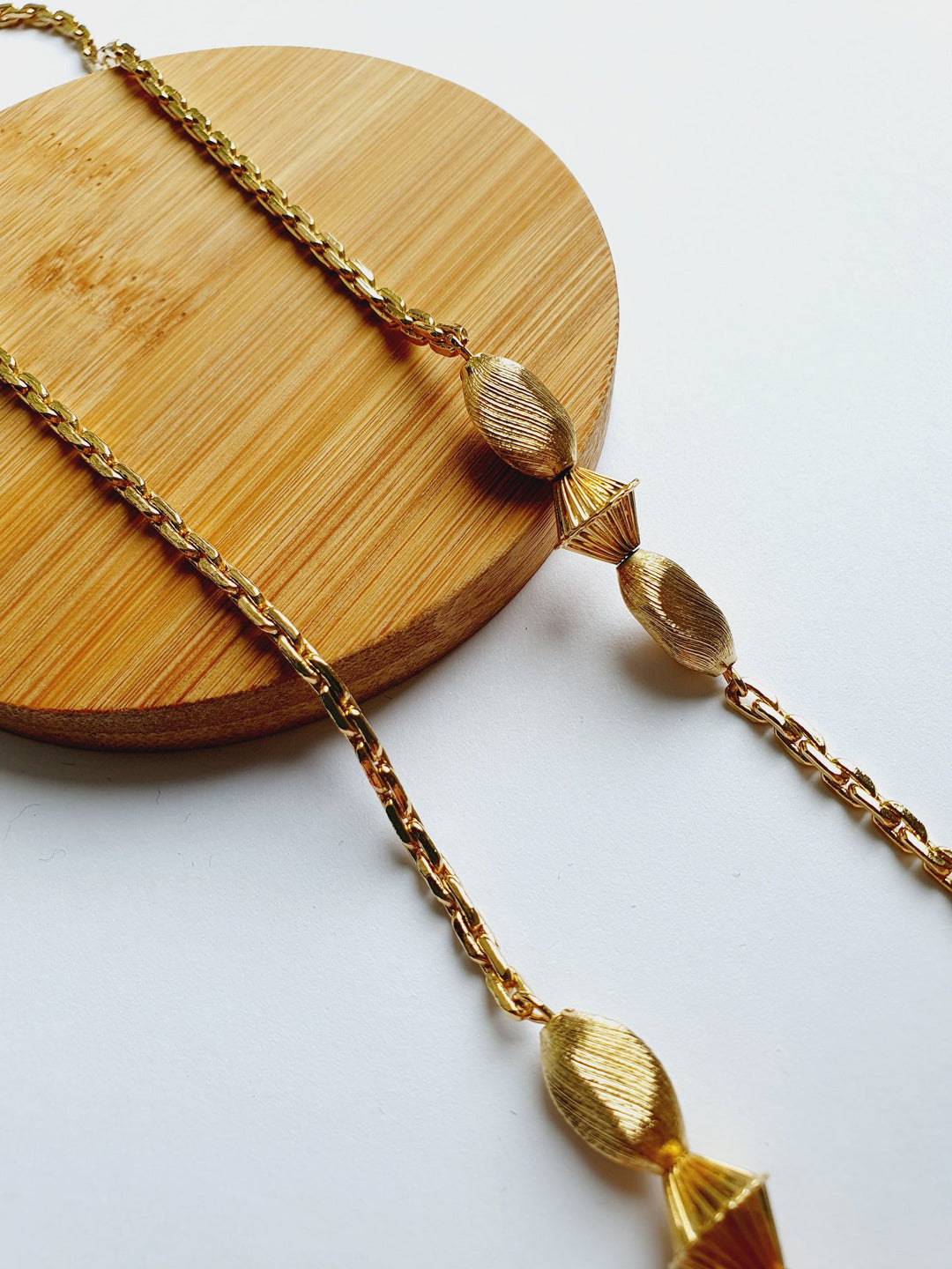 Gold Plated Long Necklace