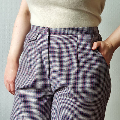 80s High Waisted Trousers - M