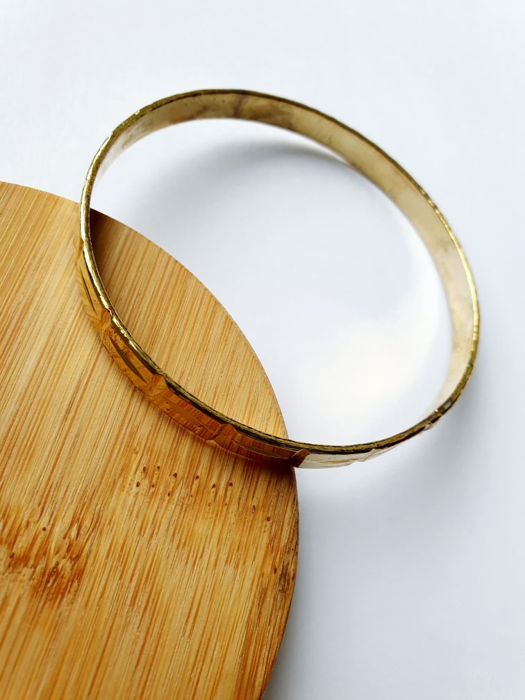 Vintage Gold Toned Bangle Bracelet