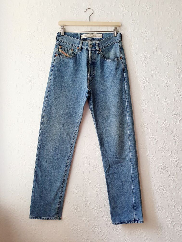 Vintage High Waisted Diesel Jeans - 30W 34L