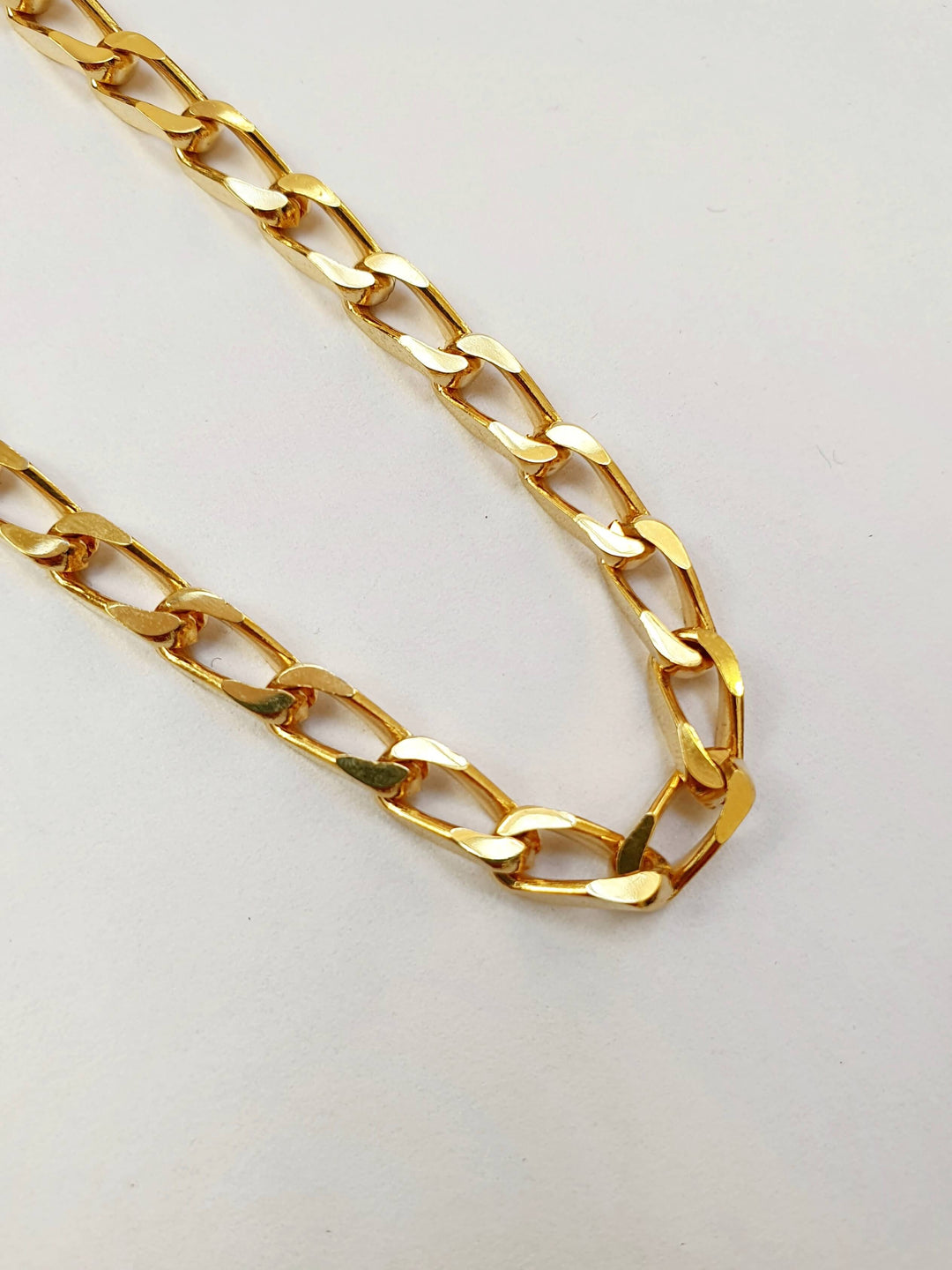 Vintage Gold Plated Chain Necklace