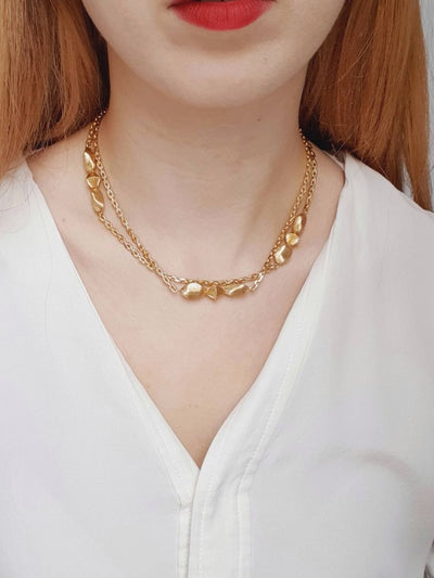 Gold Plated Long Necklace