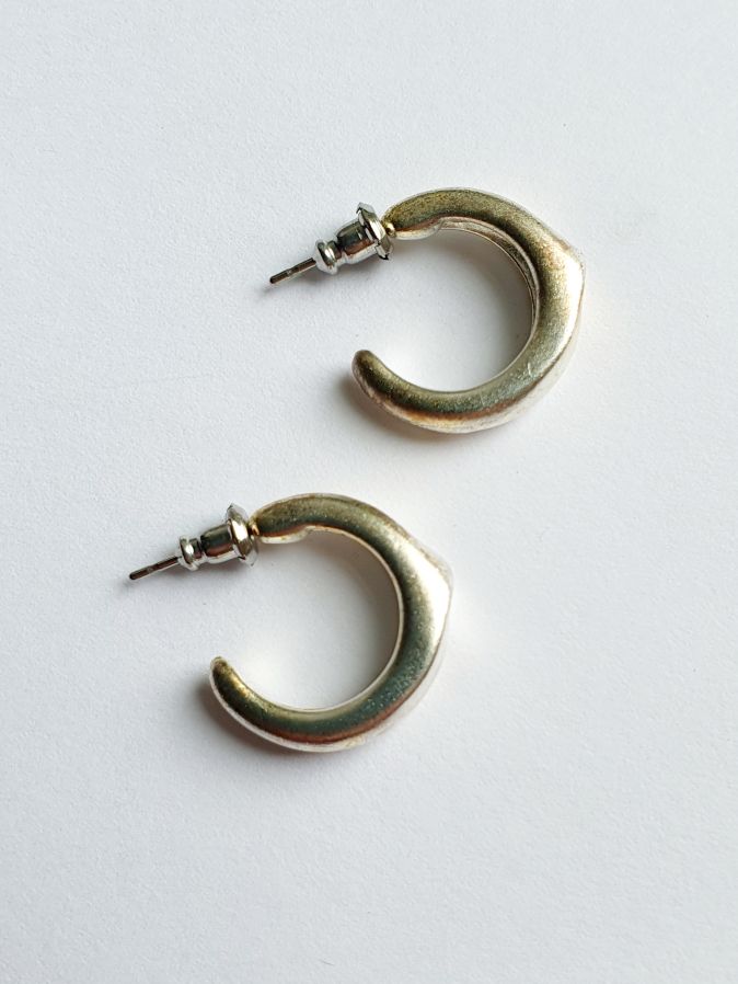 Vintage Silver Plated Earrings