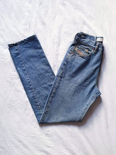 Vintage High Waisted Diesel Jeans - 30W 34L