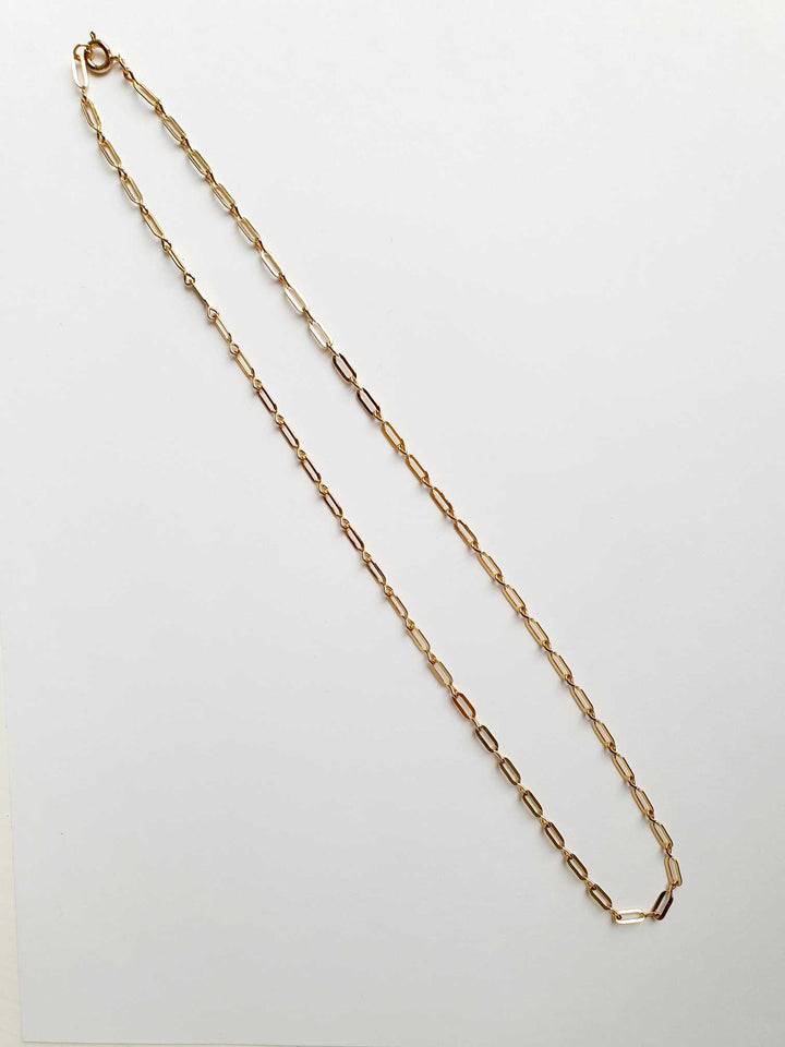 Vintage Gold Plated Chain Layering Set Three