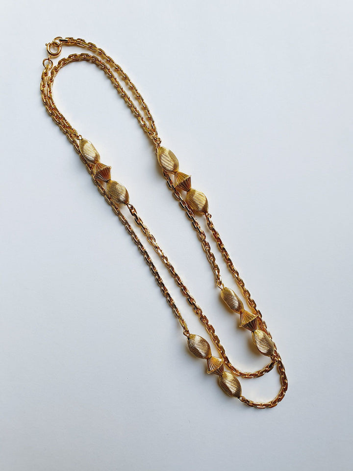 Gold Plated Long Necklace