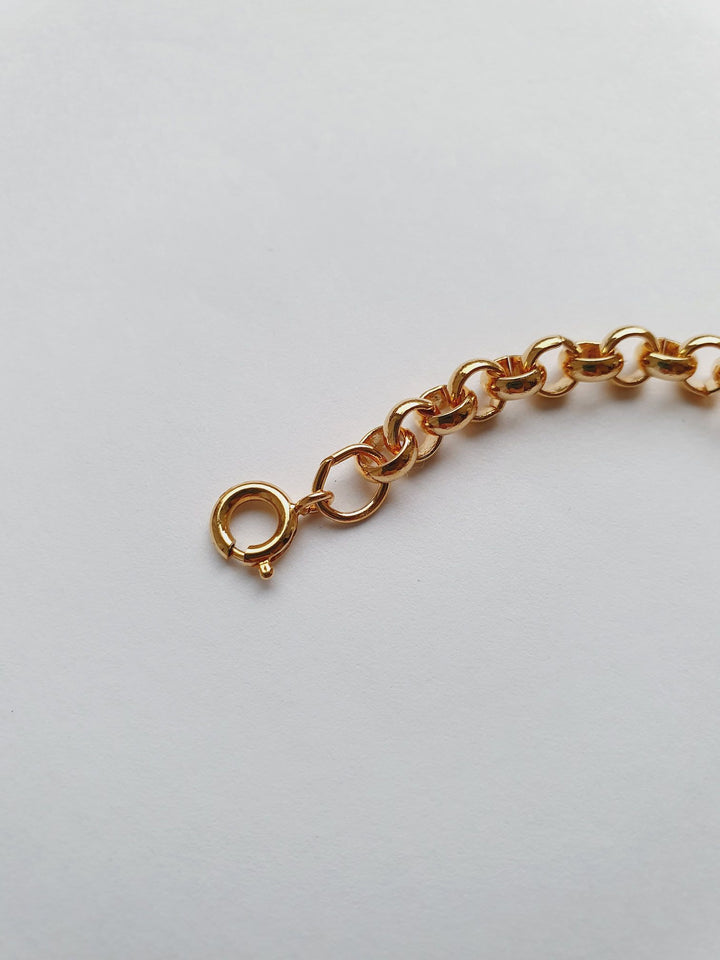 Vintage Gold Plated Rolo Bracelet